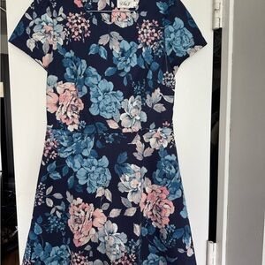 Eliza J Floral Print Dress